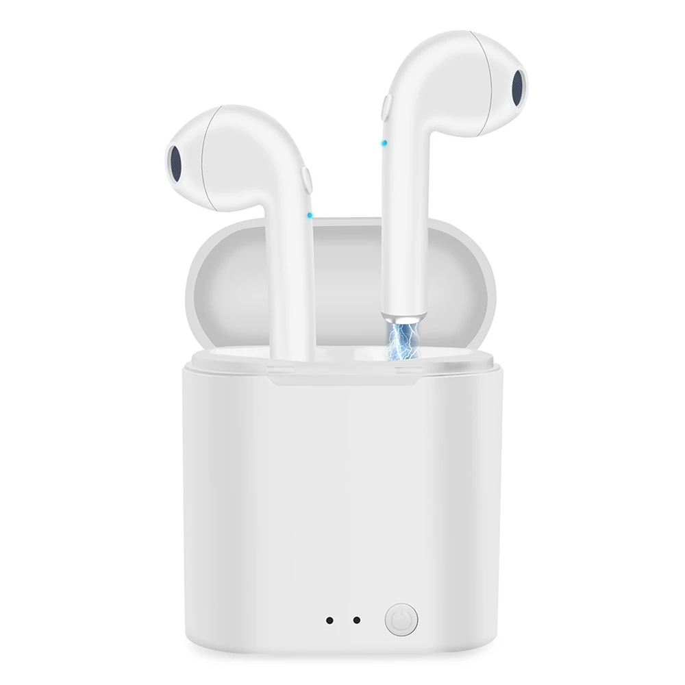 TWS i7s беспроводные наушники Bluetooth Стереонаушники с басами Спортивные
