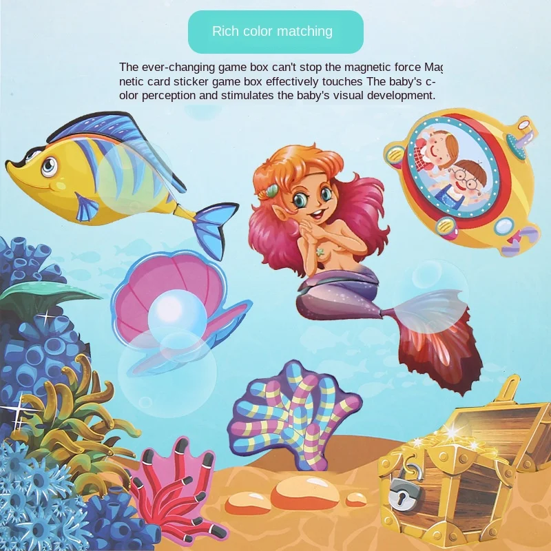 Пазл для раннего развития детей магнитный пазл игрушка 3d стерео | Игрушки и хобби