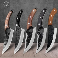 kitchen butcher knife boning cleaver handmade stainless steel full tang forged for meat fishing chef outdoor hunting cutting