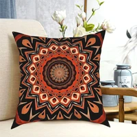 decorative boho boho chic orange rust mandala boho cushions with fredzlami cushions for sofa creative cushion covers