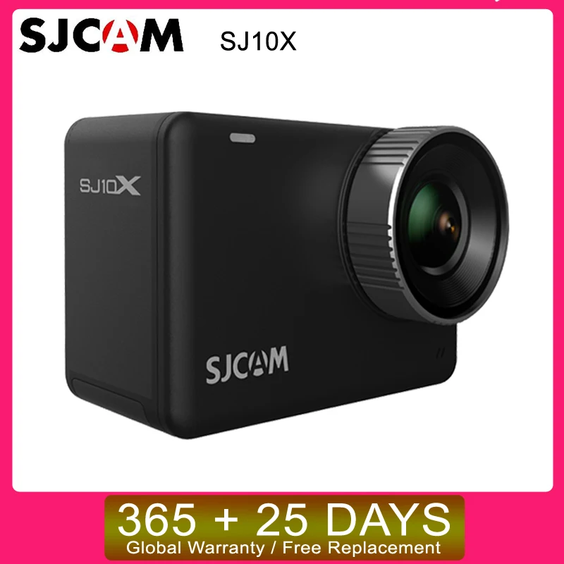 Экшн камера SJCAM SJ10X Supersmooth с гироскопом дистанционным управлением чипсетом Novatek