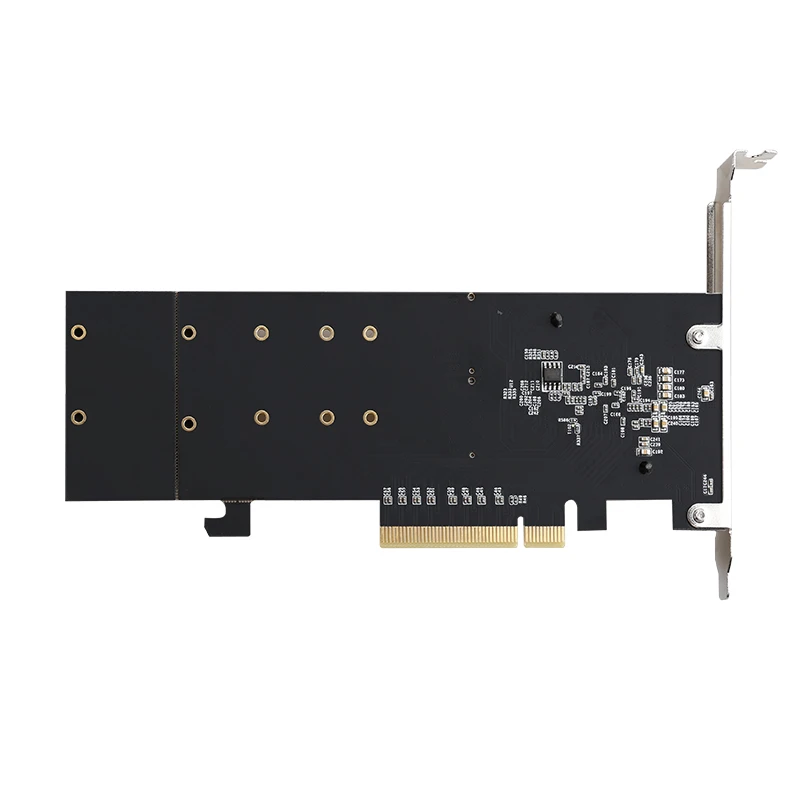 pcie 31 x8 чип asm1812 до 2 портов m 2 nvme ssd адаптер