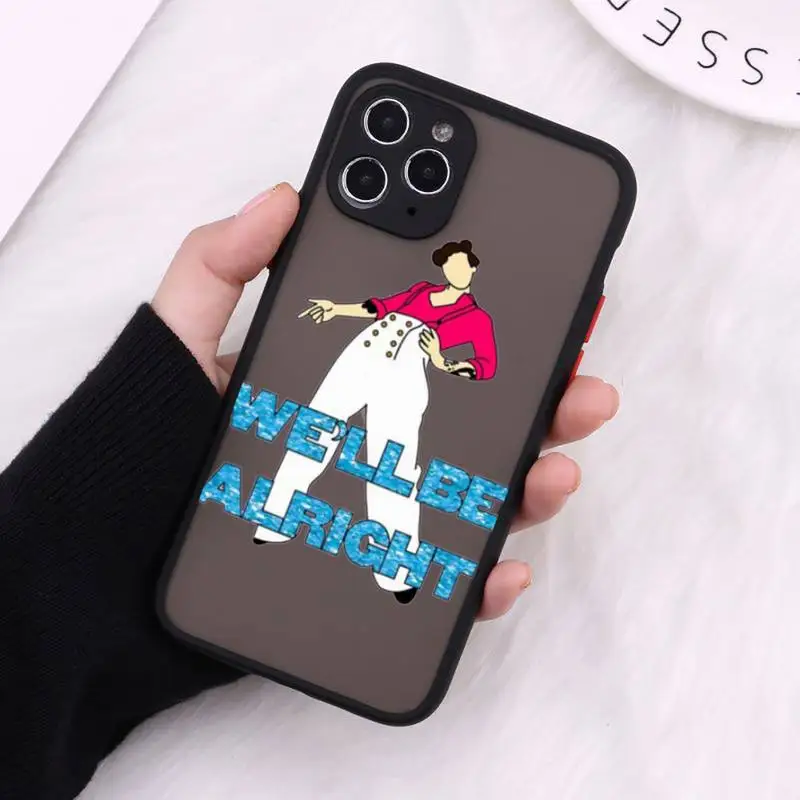 

Harry Styles Love On Tour 2020 Fine Line Phone Cases matte transparent For black iPhone 7 8 x xs xr 11 12 pro plus max mini