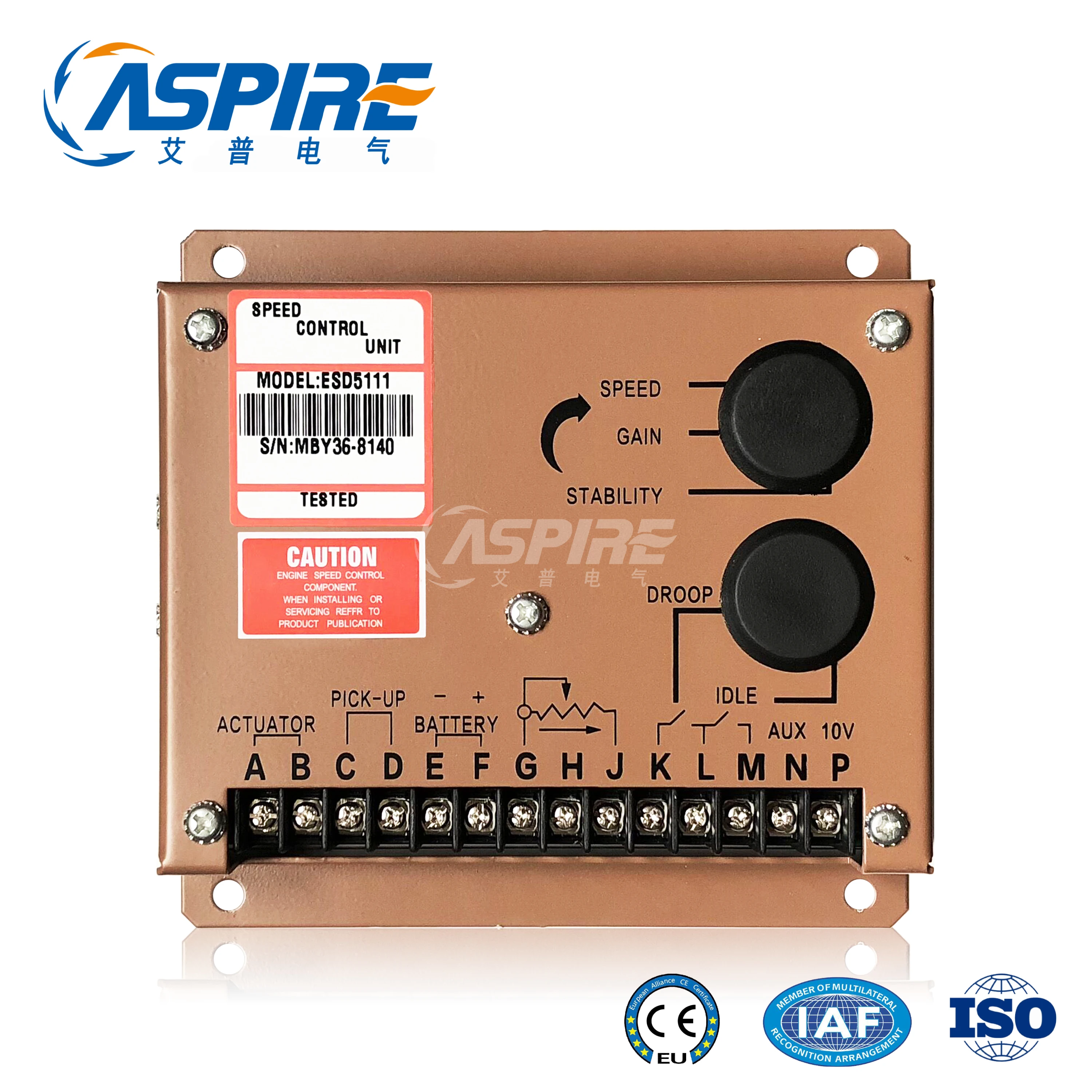 

ESD5111 GAC speed control board governor diesel engine generator speed controller electronic speed control