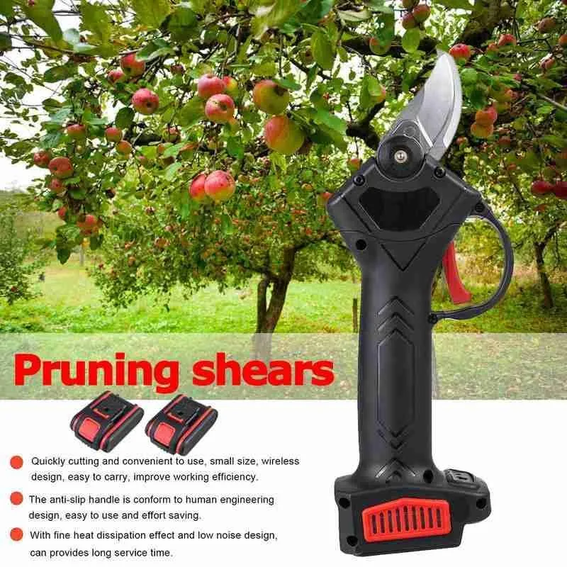 

88v Electric Pruning Scissors Efficient Garden Landscaping Tree Electric Branches Scissors Battery Cutter Pruning Shear Pru Y5C2