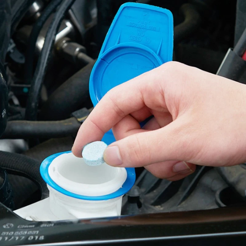 

Таблетки для мытья стекол, шипучие таблетки для чистки автомобильных окон, 20 шт.