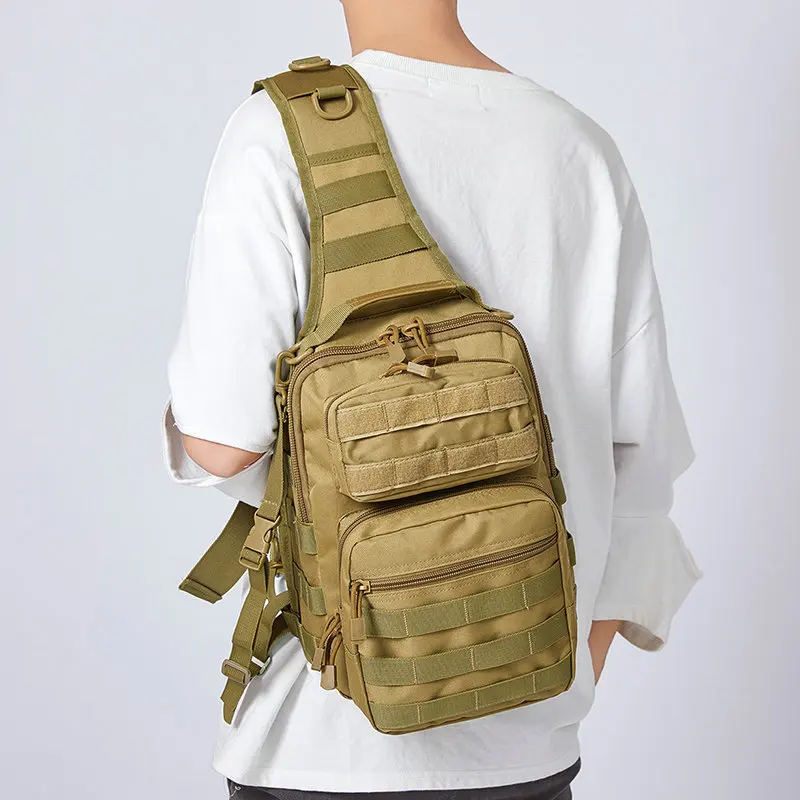 Tactical Sling Bag Sport Hunting Men Military Tactical Chest Molle Single Shoulder bags Nylon Wading Chest Pack Unisex  - buy with discount