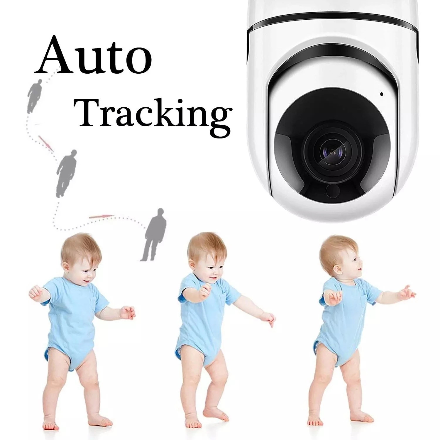IP камера видеонаблюдения с автослежением HD 1080p Wi Fi|Камеры видеонаблюдения| |