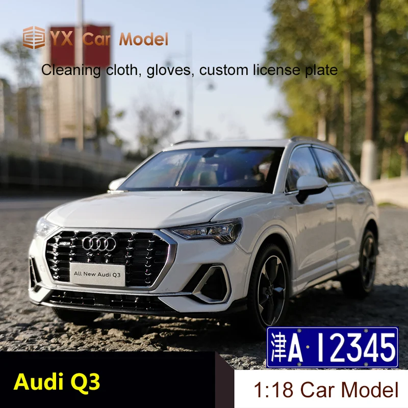 Литой автомобиль 2019 все новые Audi1/18 Q3 SUV Сплав 1:18 моделирование автомобиля Модель