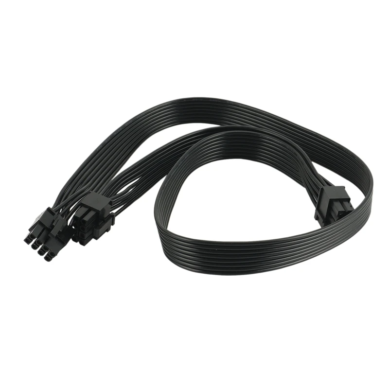 

NEW-PCIe PCI Express 8Pin to 2 Port 6+2 Pin Power Supply Cable for Silverstone STRIDER GOLD S SERIES 850W 750W SST-ST85F-GS