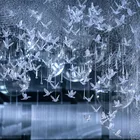 5 шт. Акриловые Хрустальные Бусины, подвесные Подвески, свадебные украшения, реквизит в виде капли водыптицы, подвесные украшения вечерние НКИ, товары для свадебной вечерние ринки