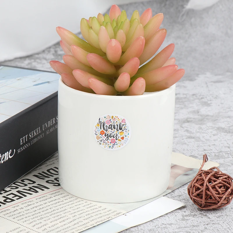 500 шт./рулон Цветочные наклейки для скрапбукинга|Подарочные сумки и упаковка| |