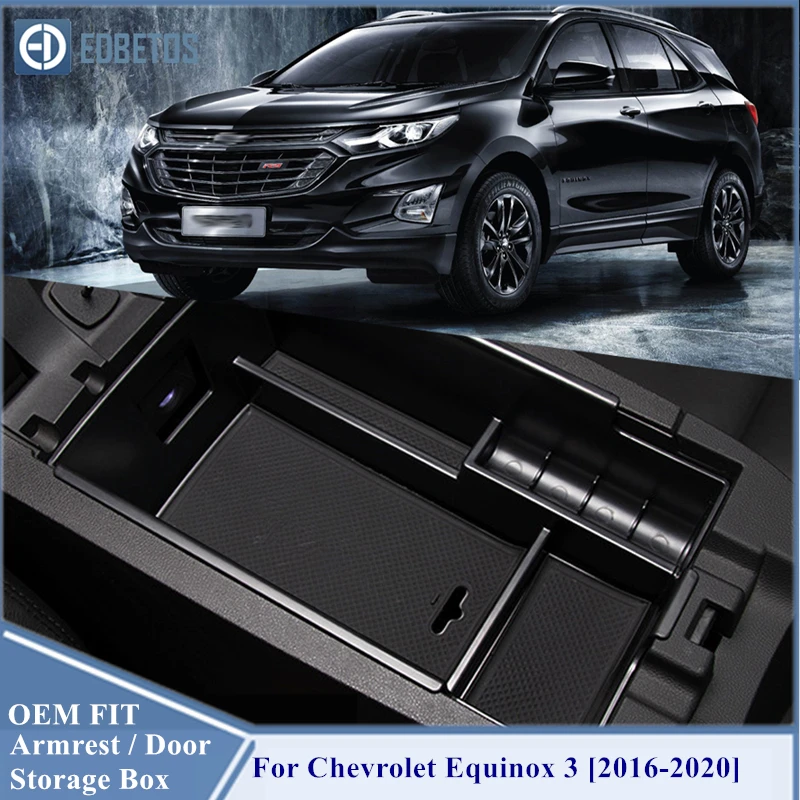 Ящик для хранения в подлокотнике автомобиля Chevrolet Equinox 3 2016 2017 2018 2020 центральный