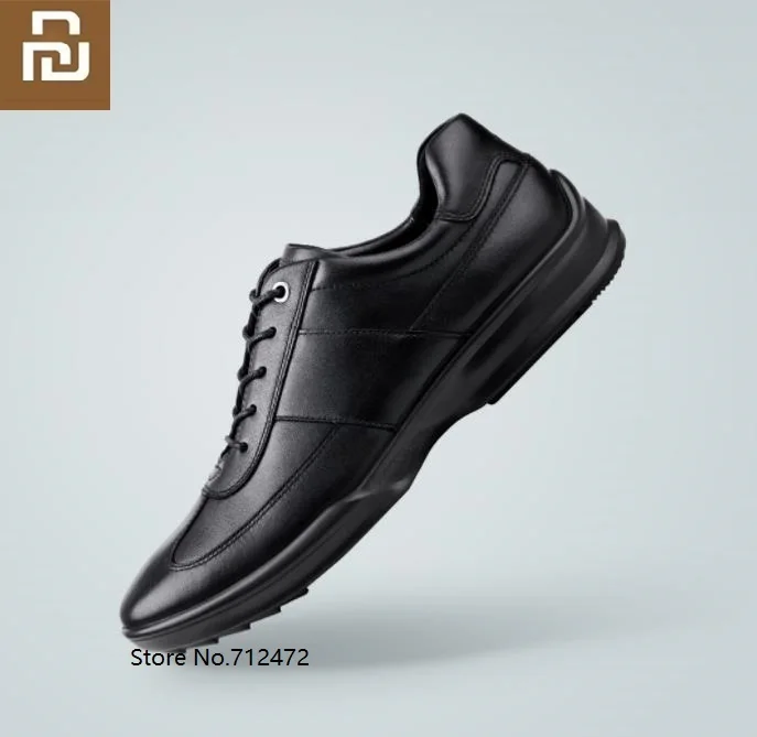 Youpin QIMIAN мужская деловая повседневная кожаная обувь первый слой из воловьей кожи
