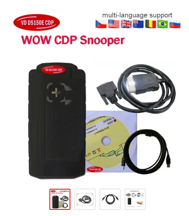 WOW CDP Pro Plus V5.00.12 с Bluetooth V5.008 R2 зеленый PCB obdii obd2 автоматический диагностический инструмент_ DHL 2 шт./лот