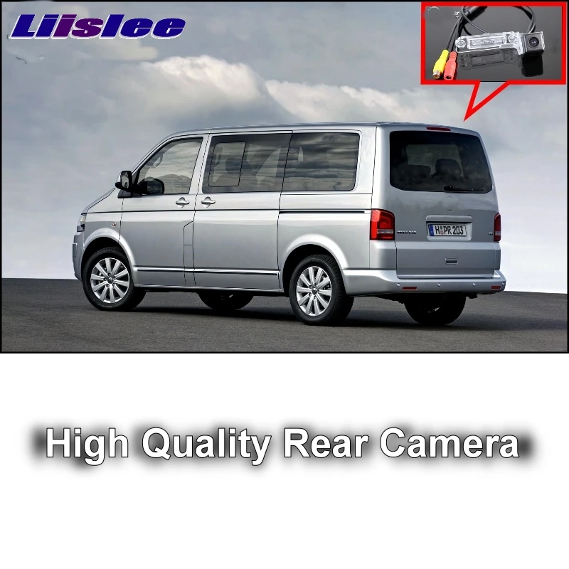 LiisLee Автомобильная камера заднего вида для Volkswagen VW T5 Transporter Caravelle Multivan HD