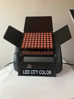 4psc outdoor building led ip65 city color light 80x10w 4in1 led dmx wall washer rgbw waterproof project light