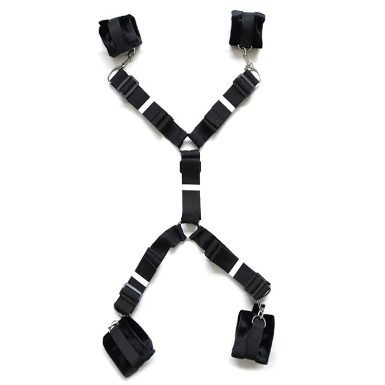 Продукция SM для взрослых сексуальная кровать тренировочный ремень браслет на
