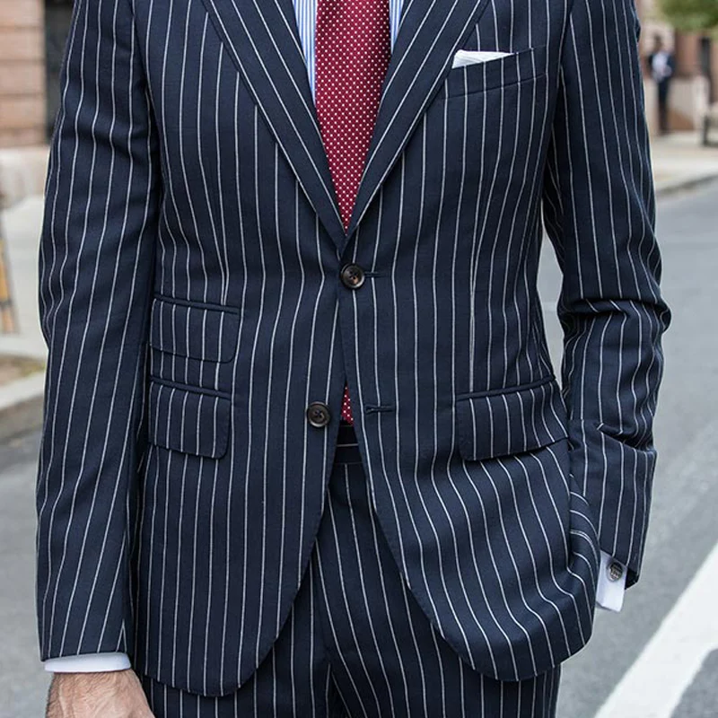 

Pinstripe Slim fit 2 v- , 2020
