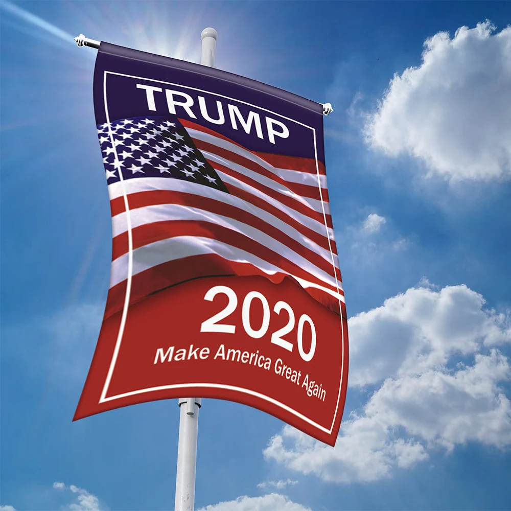 30*45 см Дональд Трамп Садовый флаг Сделать Америку снова большой для 2020 президент