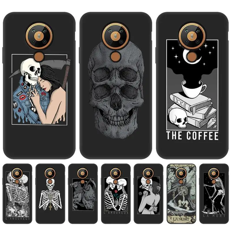 

Silicone Matte TPU Back Cases For Oneplus 9 8 8T 7T 7 Pro 6T 6 Coque Phone Case For Oneplus Nord N100 N10 2 Covers Black Fundas