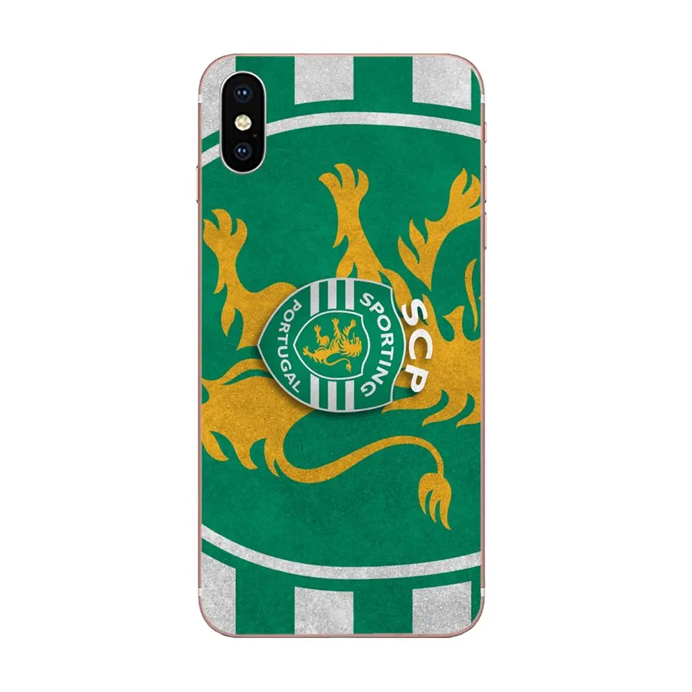 Мягкий ТПУ дизайн для Apple iPhone 4 4s 5 5C 5S SE 6 6S 7 8 Plus X XS Max XR Sporting Portugal | Мобильные