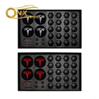 29 шт. для Tesla Model 3 S X колпачок центра колеса s колпачок крышки винта комплект декоративных шин модификация автомобиля эмблема значок аксессуары