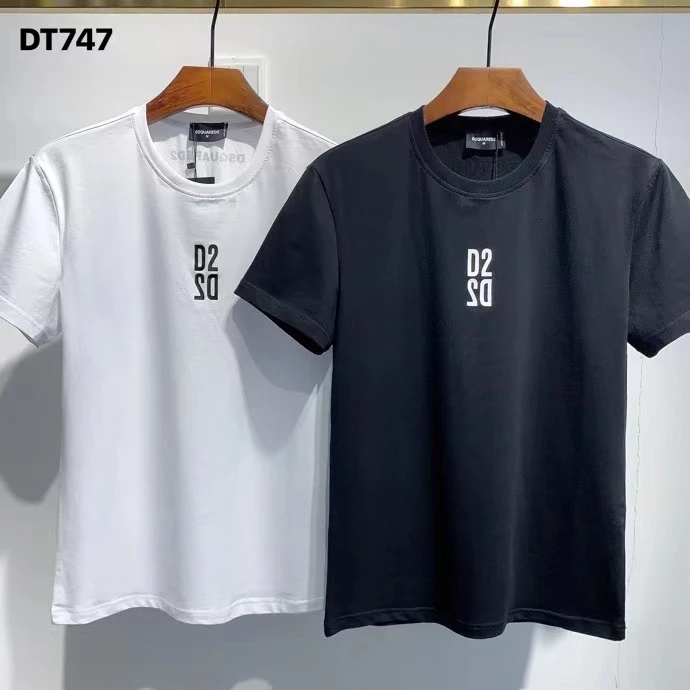 

2021 New Style DSQUARED2 Fashionable Trend Advanced Printing Men's T-Shirt DT747