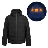 xiaomi cottonsmith graphene winter rechargeable adjustable electric heated jacket down thermal warmer coats washable waterproof