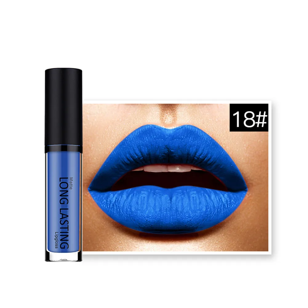 Сексуальный Блеск для губ макияж красивый бархатный блеск жидкий матовый