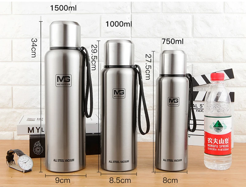 High Quality Outdoor Insulation cup 304 Stainless Steel Male Insulation Pot Large Capacity With Filter Outdoor Portable Tea Cup