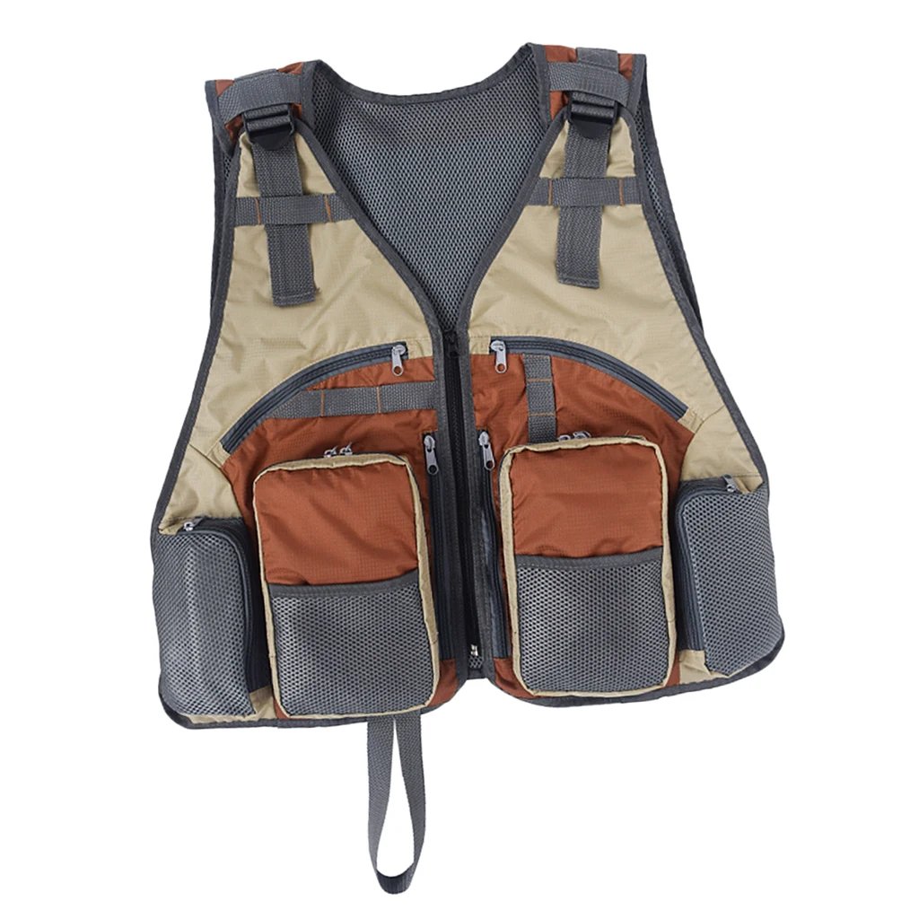 

Breathable Fishing Vest Quick-Dry Photography Jacket Lightweight for Women Men