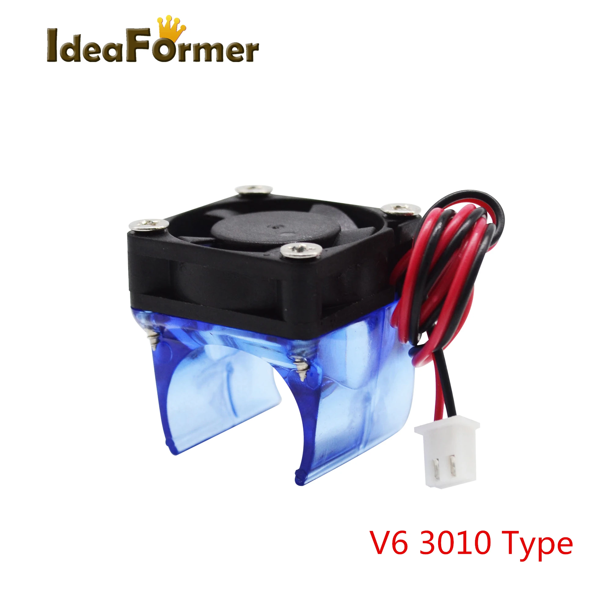 1 set V5 V6 J-head Assembled Kit Cooling Fan Radiator Cooler 3010 with Duct injection DC 12/24V hotend for 3D Printer Parts | Компьютеры и
