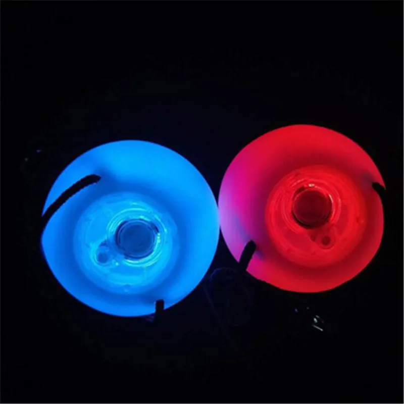 2 шт. светодиодный светящийся шар для танца живота ручные Мячи йога движения