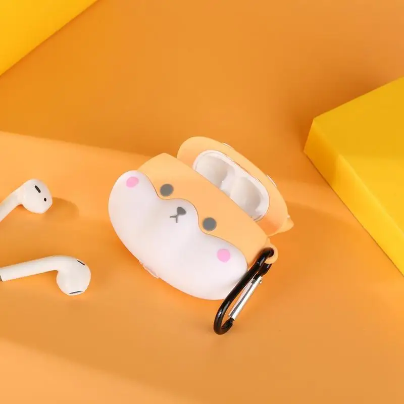 Чехол с изображением Сиба-ину для AirPods Pro силиконовый чехол Bluetooth наушников 3