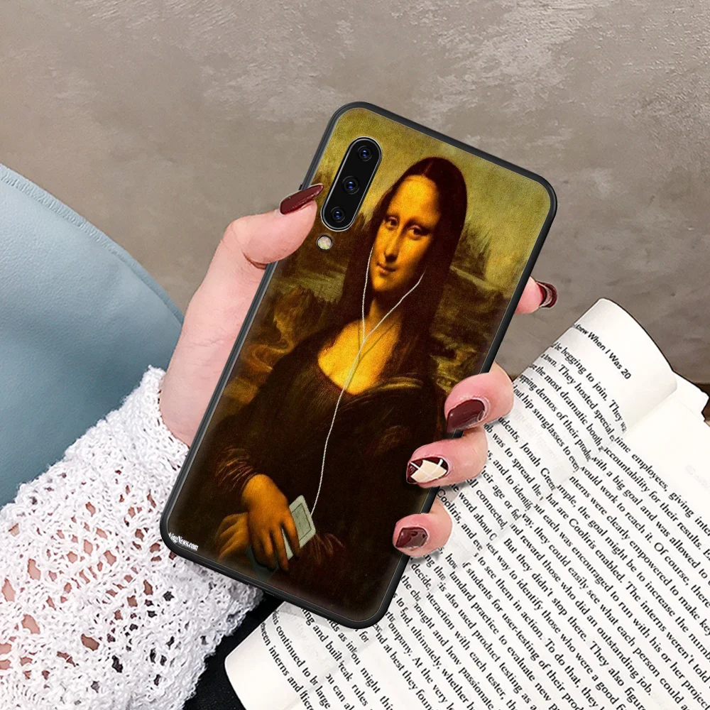 

Mona Lisa Art Aesthetics painting Phone Case For Samsung Galaxy A 5 7 8 10 20 20E 21S 30 30S 40 50 51 70 71 black Funda
