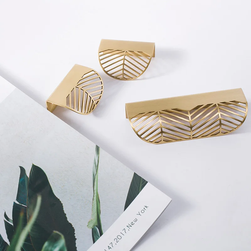 Скрытые ручки и для шкафа латунный кухонный шкаф винтажный ящик с ручкой дверной