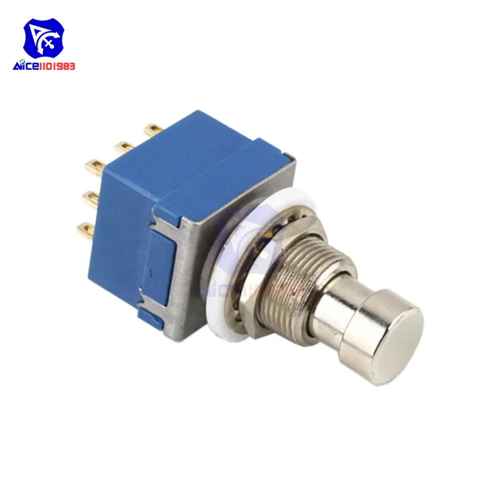 

Diymore 9-контактный металлический ножной переключатель True Bypass