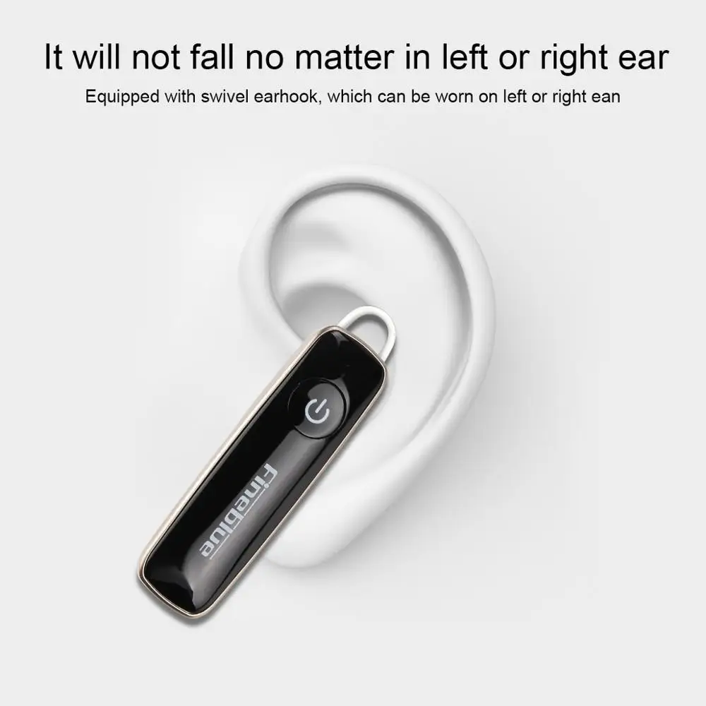 Беспроводные наушники-вкладыши FineBlue F515 Bluetooth V4.1 спортивные наушники с