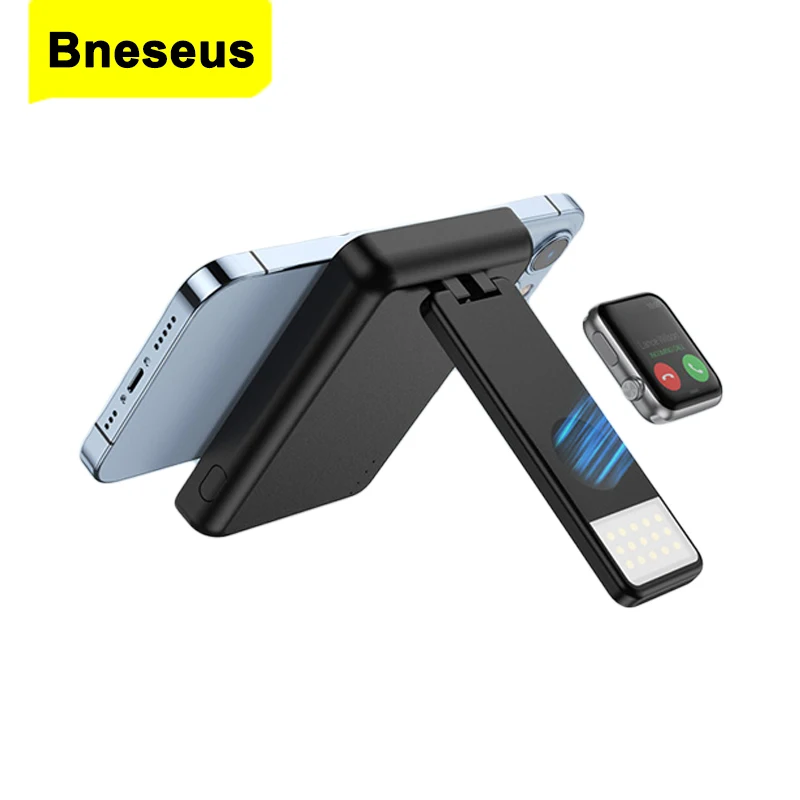 

Mini Magnetic Power Bank Wireless Mobile Phone Charger For iPhone 13 12 11 Xiaomi External Battery Pack Portable Powerbank