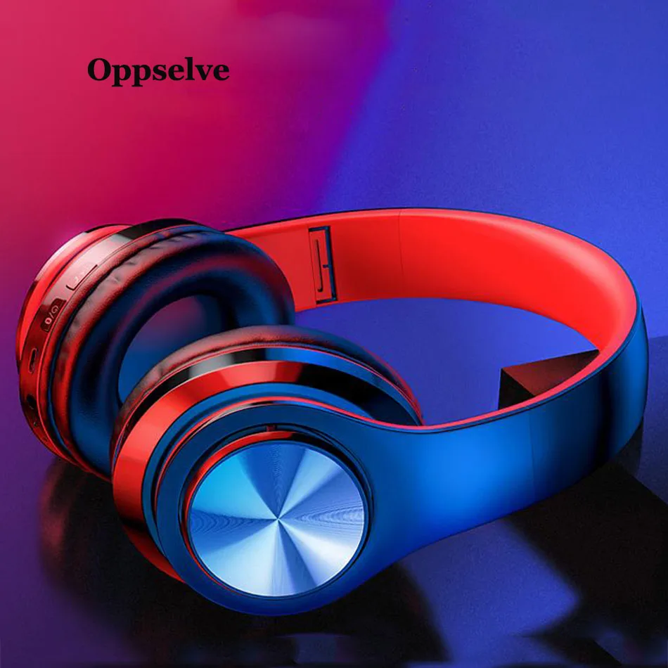

Wireless Headphones Bluetooth Headset Foldable Stereo Headphone Gaming Earphones Support TF Card With Mic For All Phone PC Music