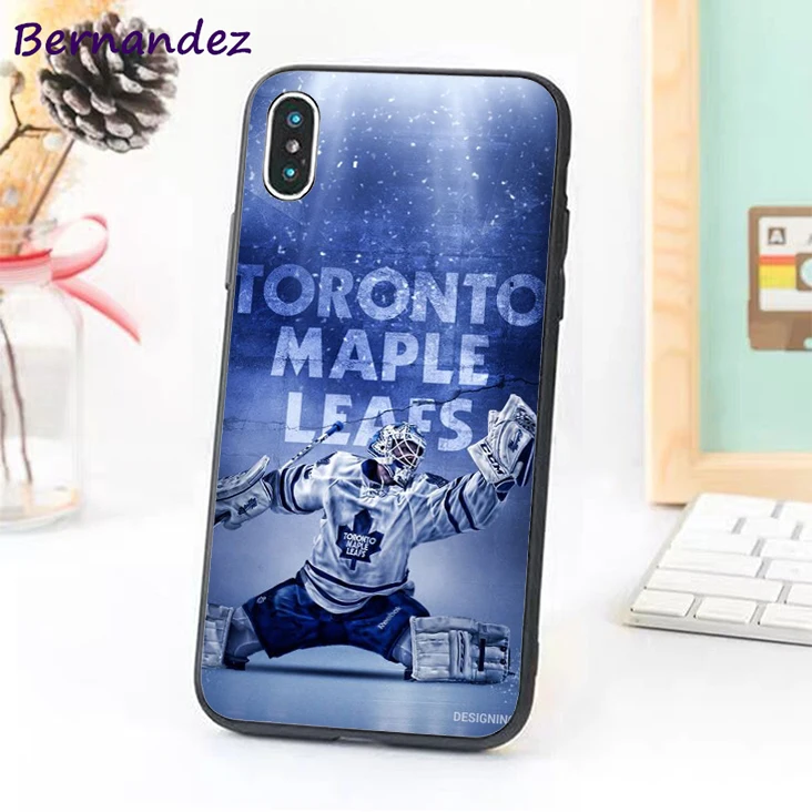 Зеленый Bernandez 5 5S, SE, 6, 6 S, TPU чехол для телефона чехол для iPhone 7 8 Plus X Xs Max XR Торонто Мэйпл Лифс - Цвет: Зеленый