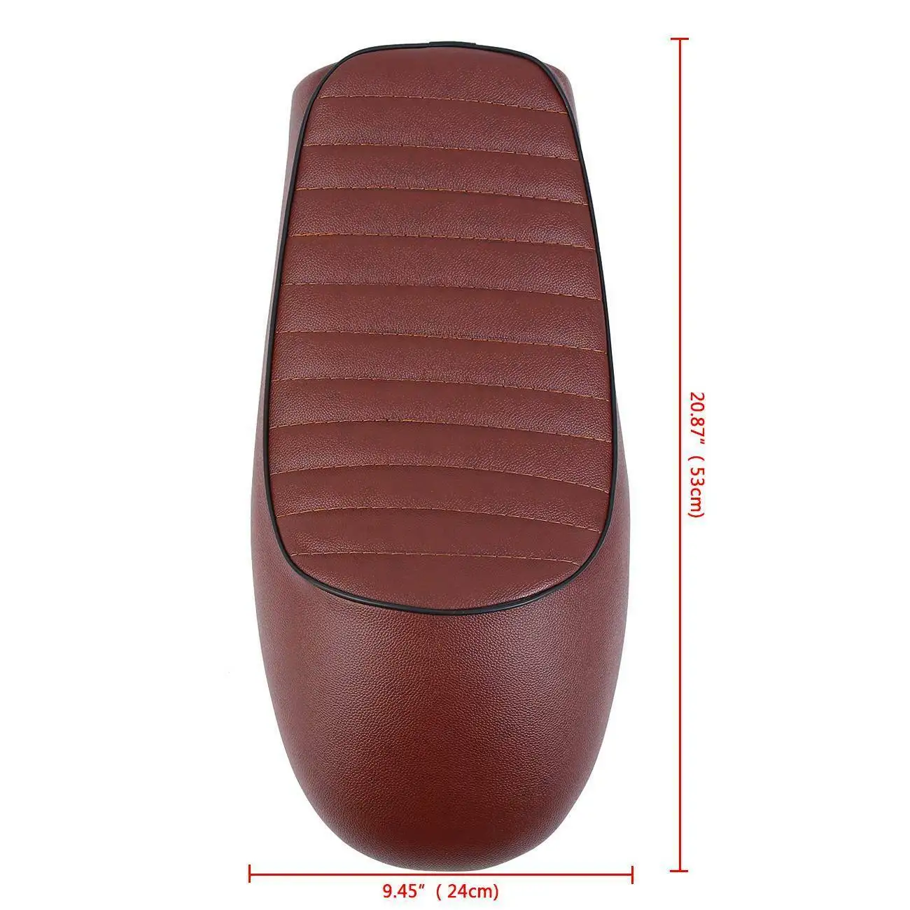 Седло Samger для мотоциклистов кафе Racer винтажное седло коричневая Подушка