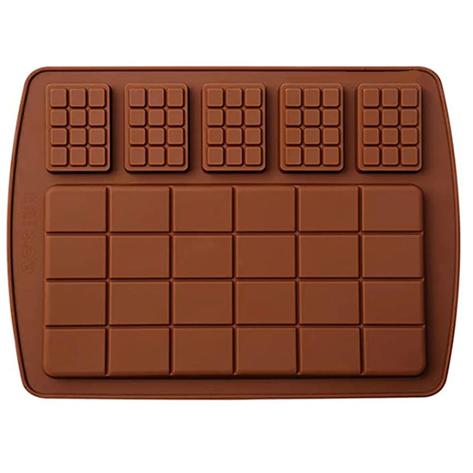 

Break-Apart Chocolate Mold Food Grade Non-stick Silicone Protein And Energy Bar Mold Chocolate Mold Cake Decoration Tool