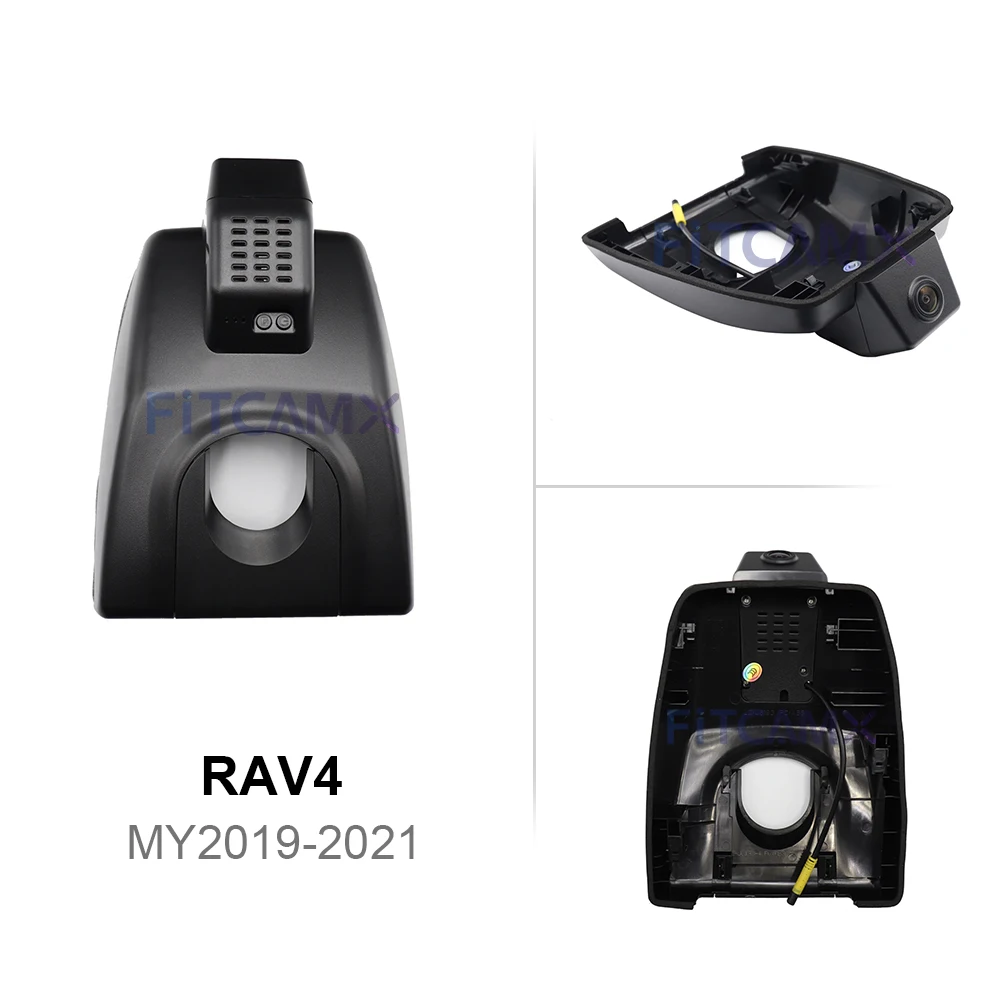 $168.00 Dash Cam for Toyota Rav4 5th Gen Venza 2019 2020 2021,FITCAMX 4K UHD Car DVR for Harrier 2021,Front and Rear Car Video Recorder