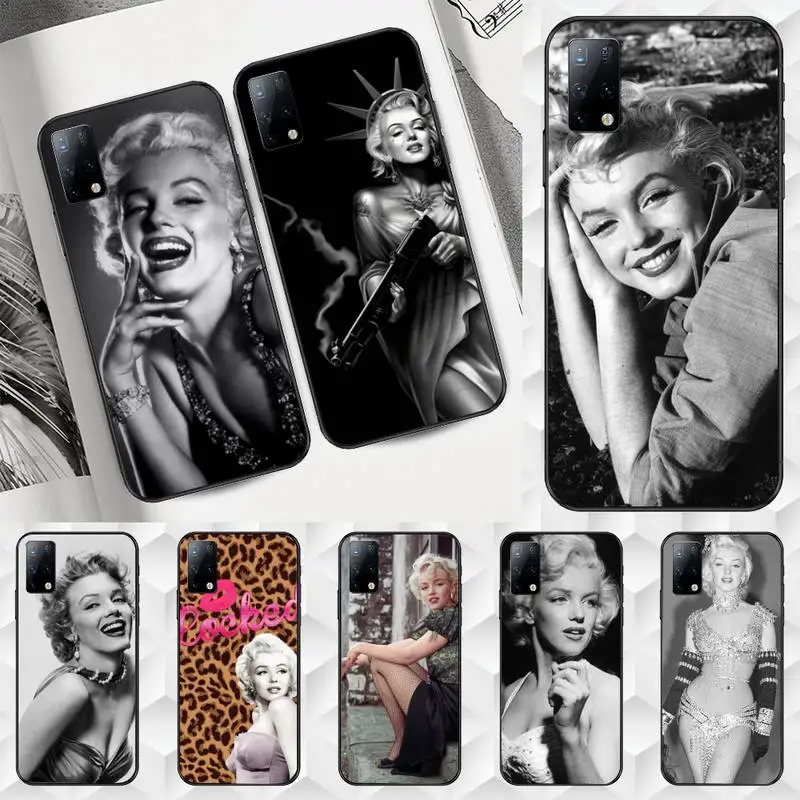 

Marilyn Monroe Phone Case for redmi 6A 7A 8A 9A 10X 4G note 8 8T 9S 10 K30 K20 pro max Cover
