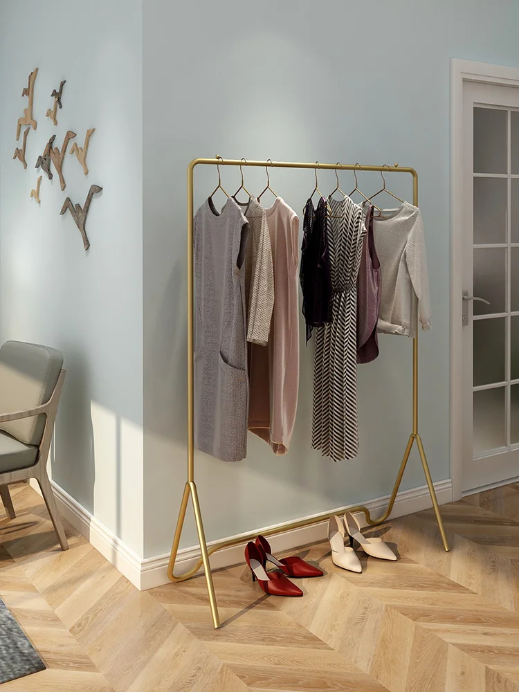 Вешалка для одежды от пола до вешалка лежа ins подходит домашнего использования