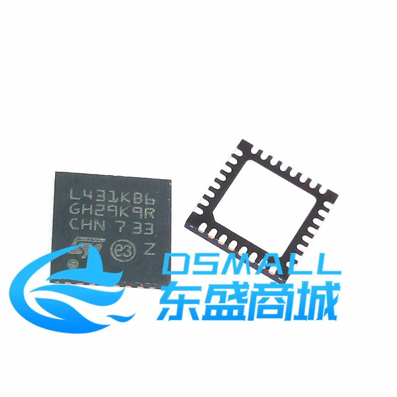 100% новый и оригинальный STM32L431KBU6 QFN32-1 шт. |