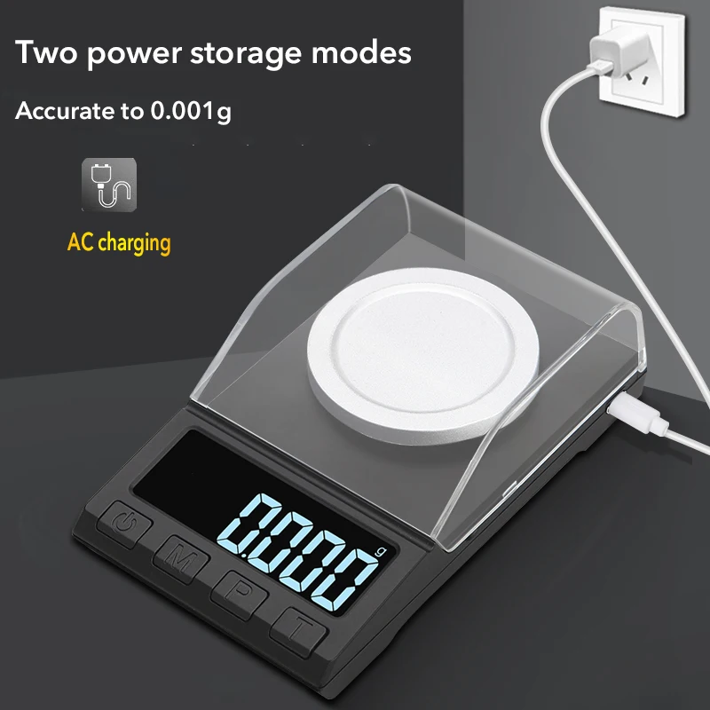 Зарядка через usb весы для драгоценных камней выполненные из 10/20/50/100 г 0 001 Высокая