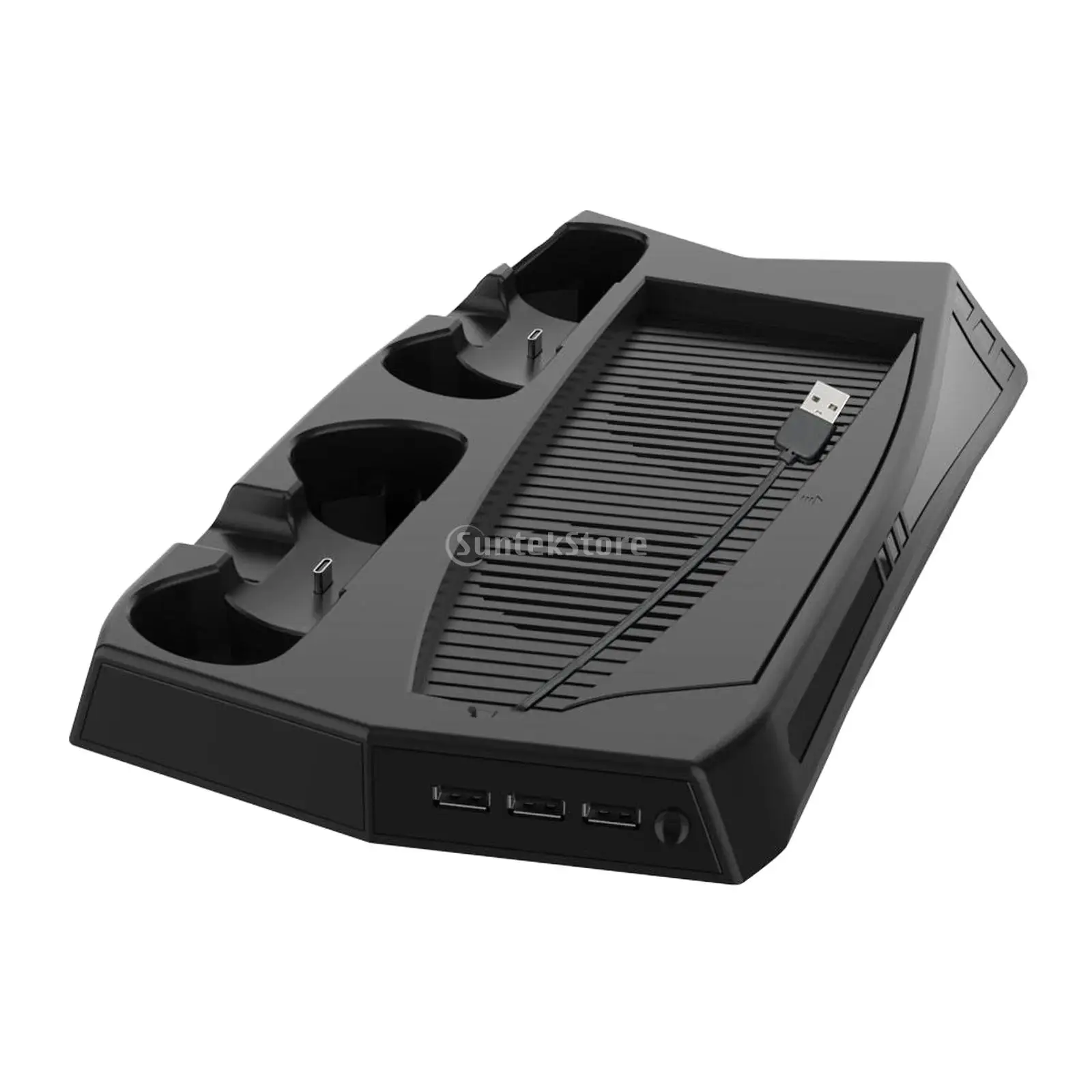 

Vertical Cooling Stand with Controller Charging Dock for PS5 Digital Edition & Ultra HD game Console,with power button